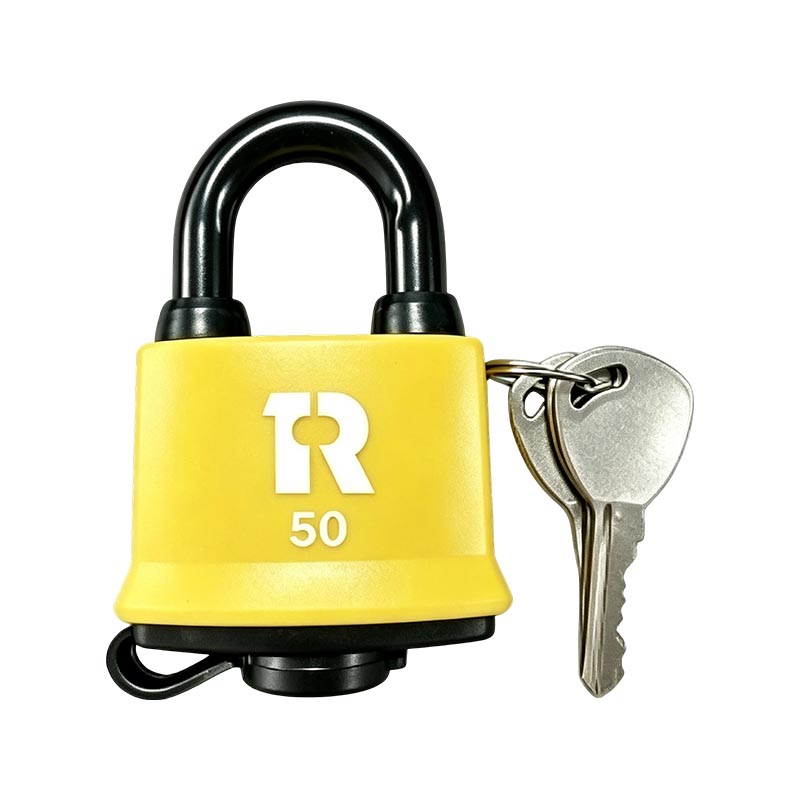 Lucchetto in ferro impermeabile IP65 con copertura protettiva