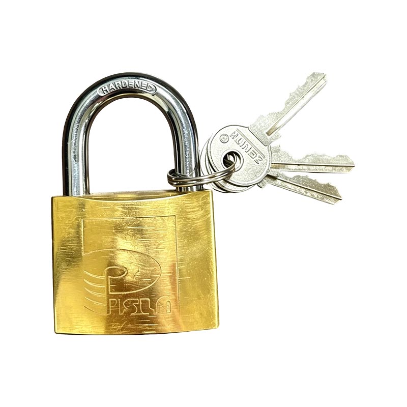 Lucchetto in ottone per uso medio